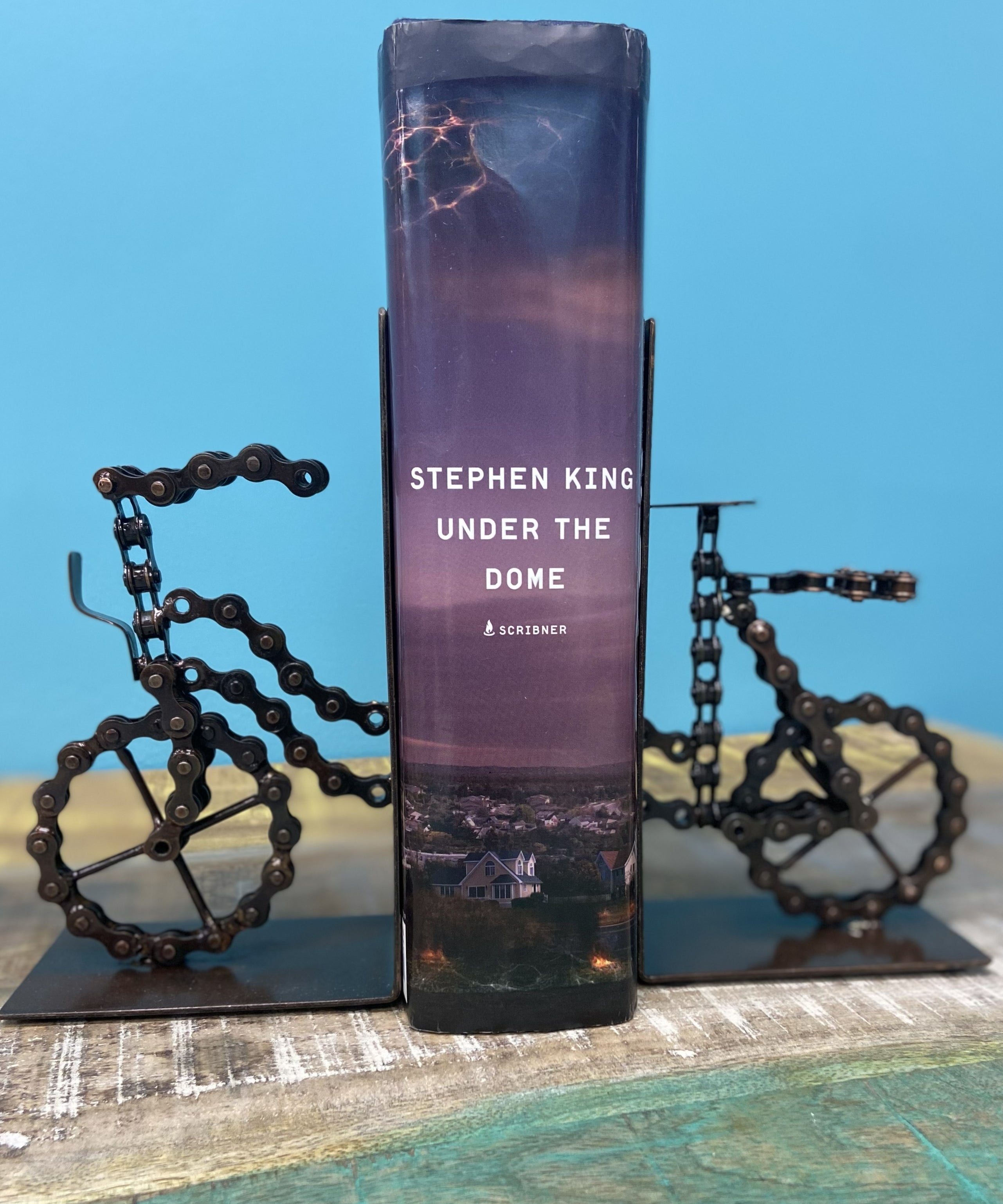 Bicycle Chain Bookends