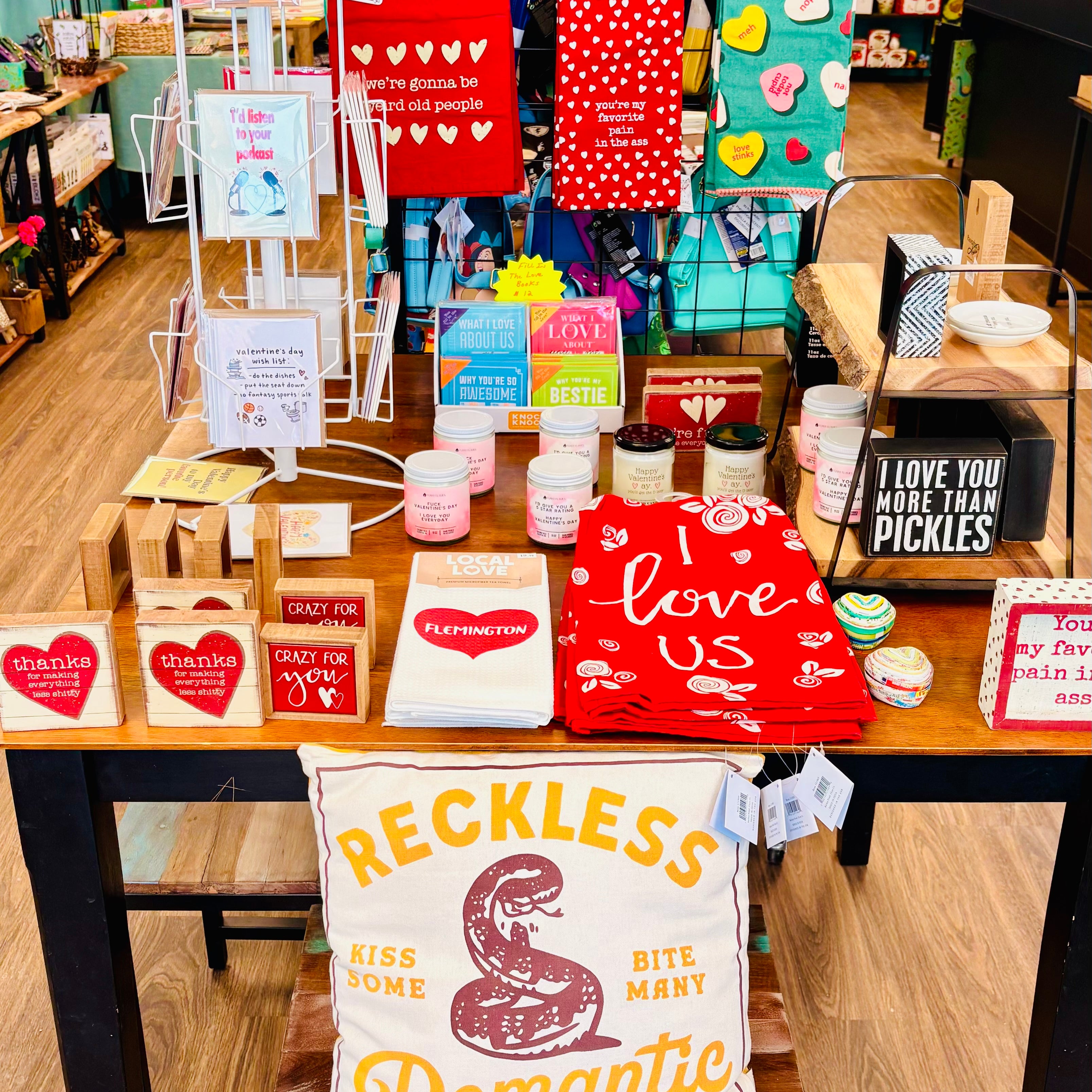 Quirky gifts and home accents on display at The Happy Peacock