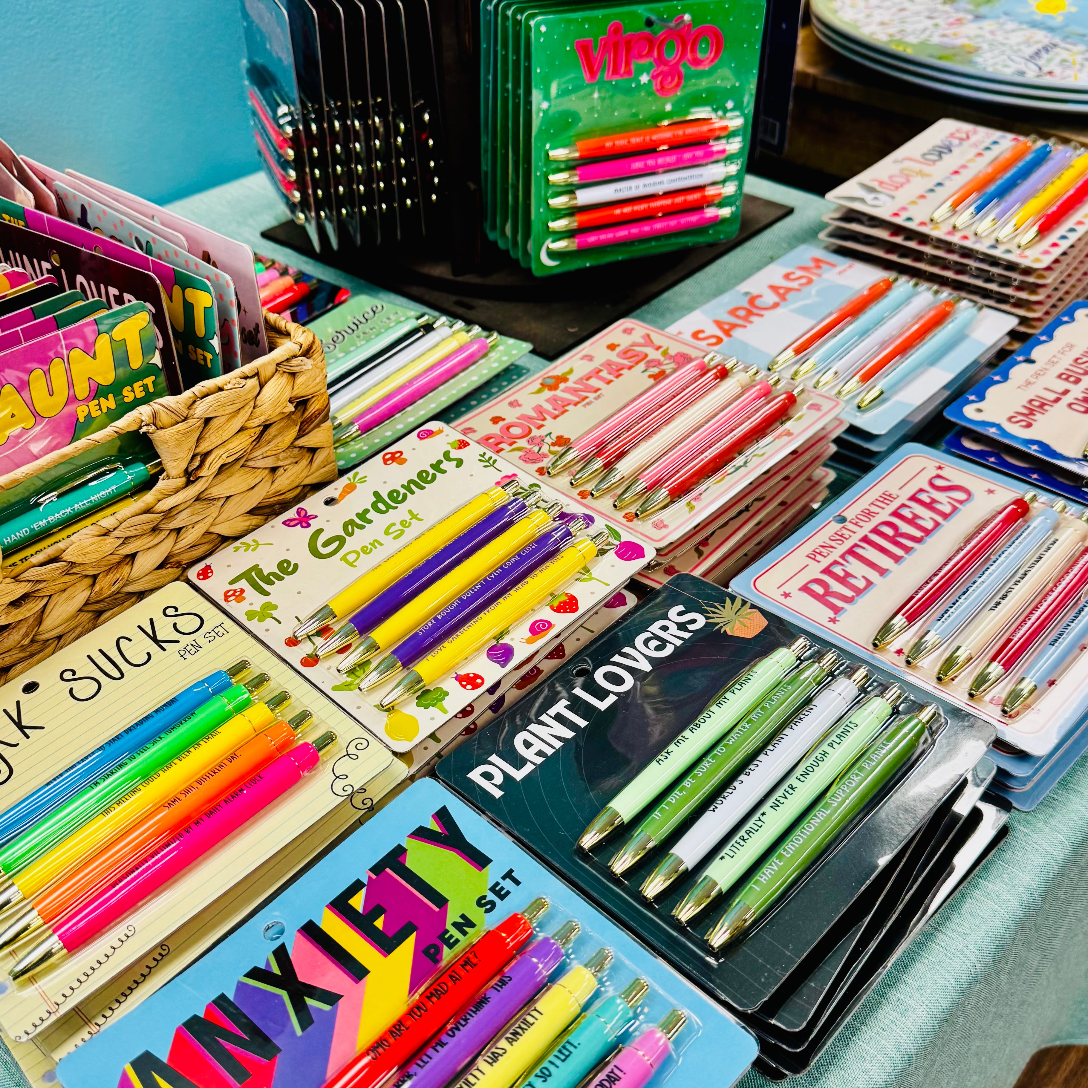Inside The Happy Peacock gift shop in Flemington, NJ