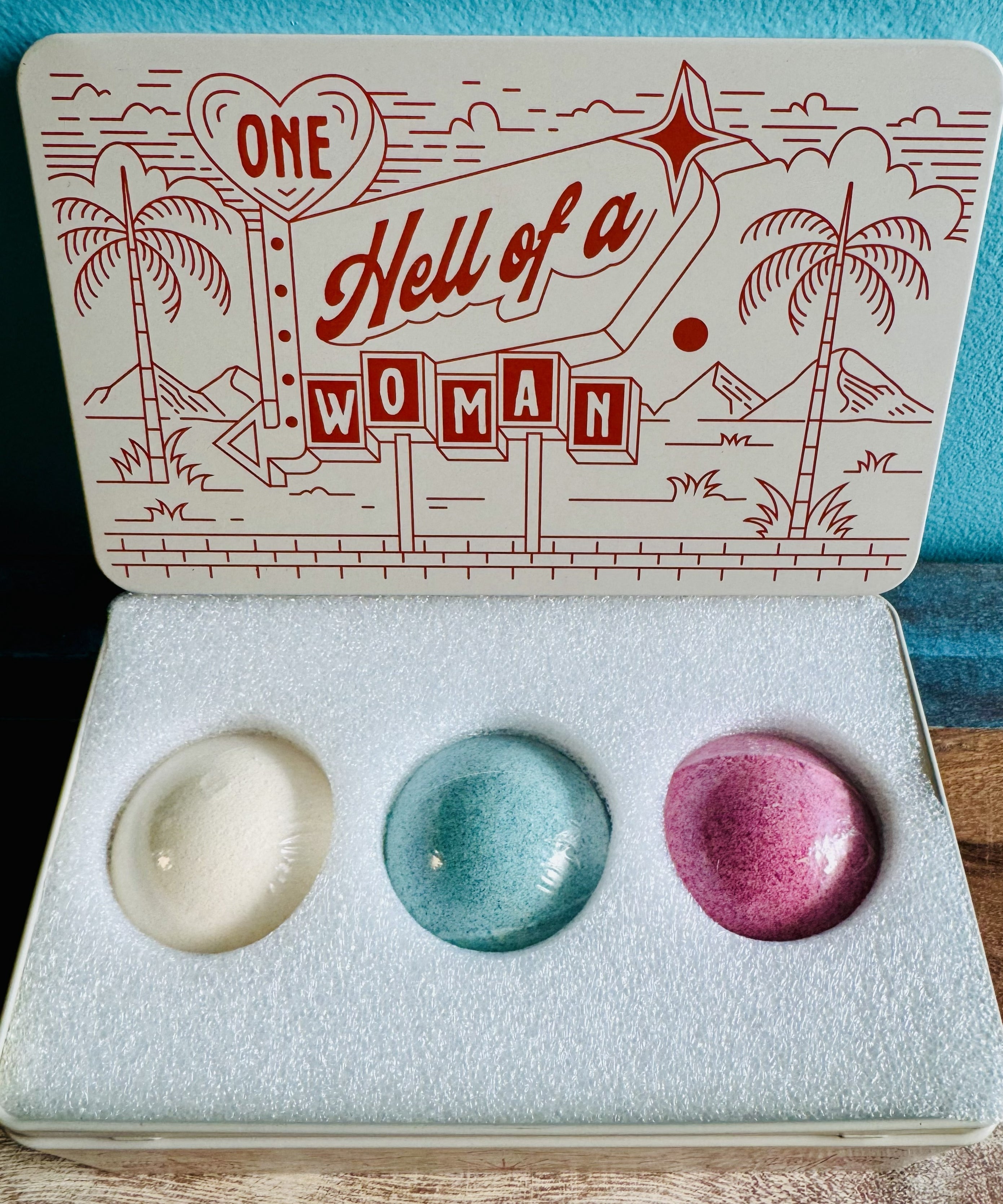 One Hell of a Woman Bath Bomb Set